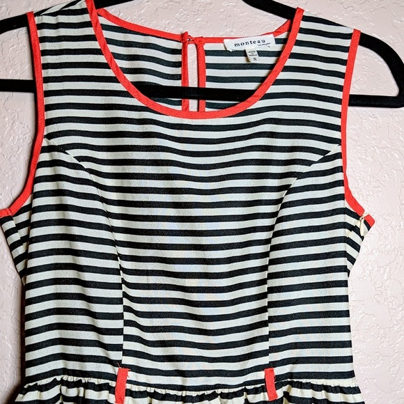 Monteau Los Angeles striped sleeveless dress - Picture 3 of 8